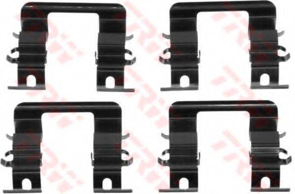 TRW PFK546 Комплектующие, колодки дискового тормоза