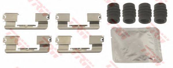 TRW PFK702 Комплектующие, колодки дискового тормоза