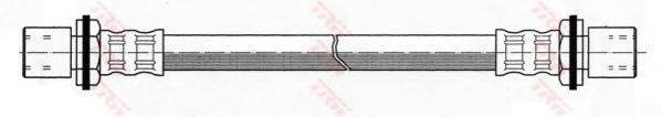 TRW PHA205 Тормозной шланг