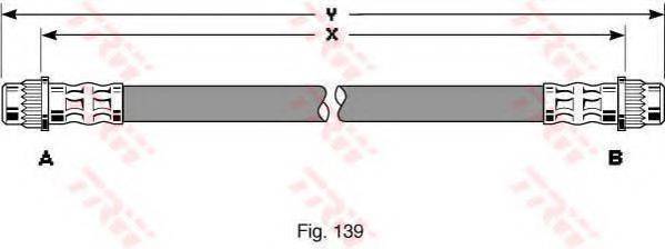 TRW PHA311 Тормозной шланг