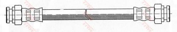 TRW PHA386 Тормозной шланг