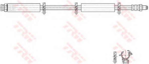 TRW PHB222 Тормозной шланг