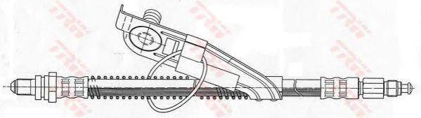 TRW PHC291 Тормозной шланг