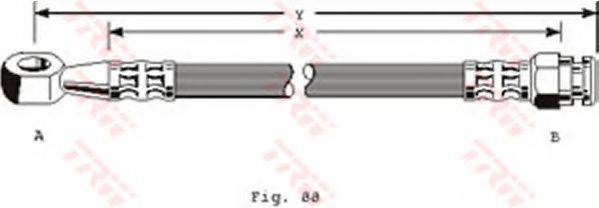 TRW PHD111 Тормозной шланг