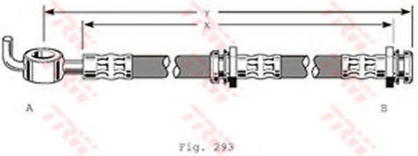 TRW PHD122 Тормозной шланг