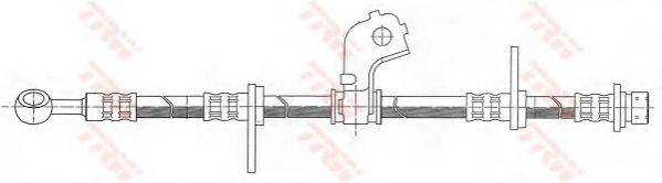 TRW PHD317 Тормозной шланг