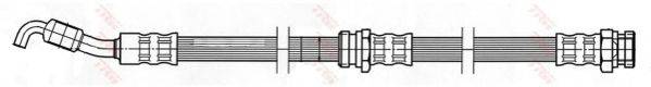 TRW PHD445 Тормозной шланг