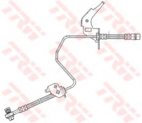 TRW PHD567 Тормозной шланг