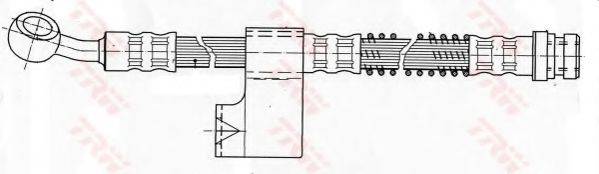 TRW PHD7064 Тормозной шланг