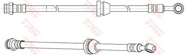 TRW PHD947 Тормозной шланг