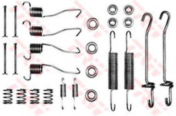 TRW SFK126 Комплектующие, тормозная колодка