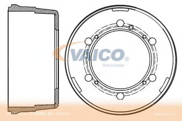 VAICO V1060010 Тормозной барабан