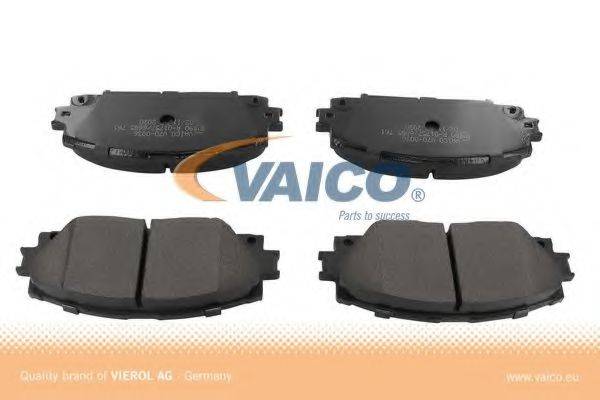 VAICO V700036 Комплект тормозных колодок, дисковый тормоз