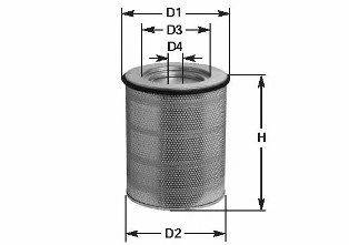 CLEAN FILTERS MA587 Воздушный фильтр