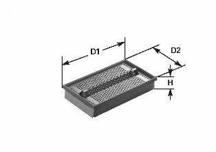 CLEAN FILTERS MA628 Воздушный фильтр