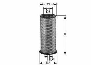 CLEAN FILTERS MA743 Воздушный фильтр