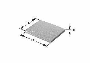 CLEAN FILTERS NC2100CA Фильтр, воздух во внутренном пространстве