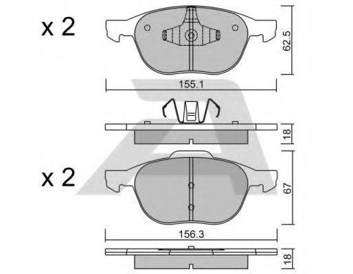 AISIN BPFO-1004