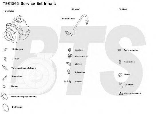 BTS TURBO T981563 Компрессор, наддув