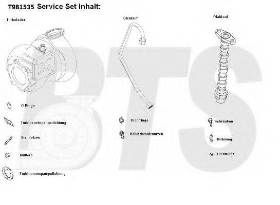 BTS TURBO T981535 Компрессор, наддув