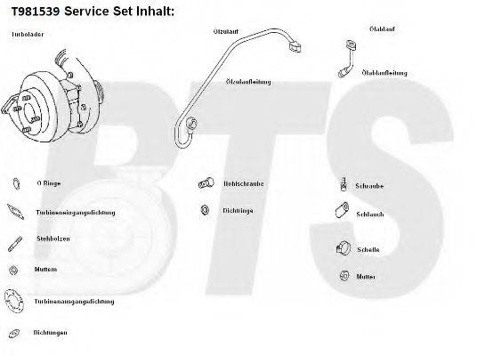 BTS TURBO T981539 Компрессор, наддув