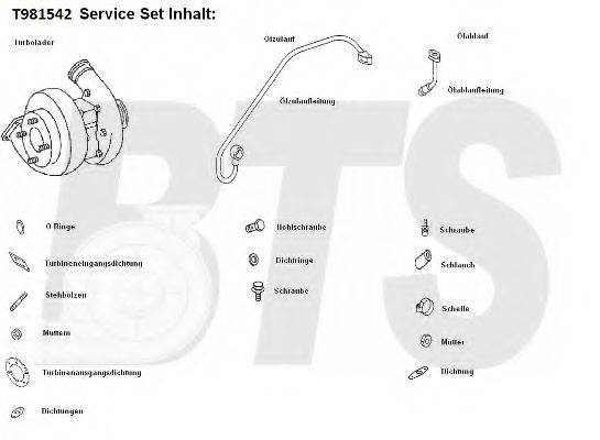 BTS TURBO T981542 Компрессор, наддув