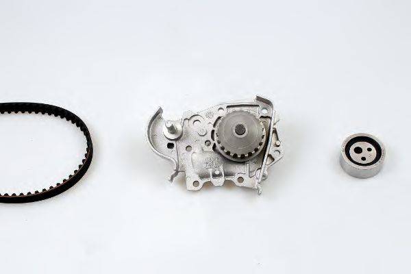 HEPU PK08490 Водяной насос + комплект зубчатого ремня