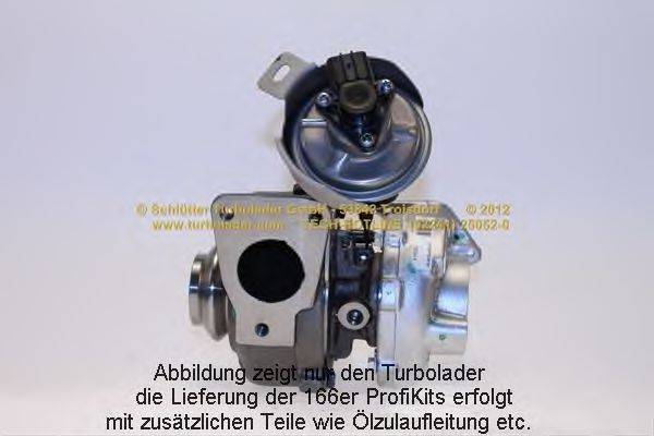 SCHLUTTER TURBOLADER 16600145 Компрессор, наддув