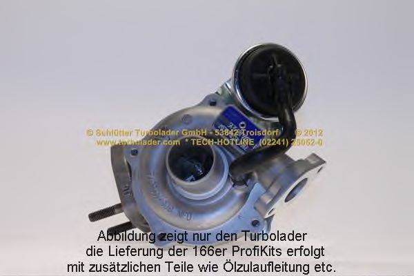 SCHLUTTER TURBOLADER 16600295 Компрессор, наддув