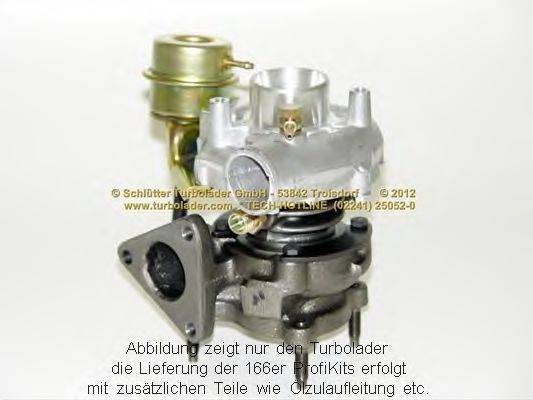 SCHLUTTER TURBOLADER 16600500 Компрессор, наддув