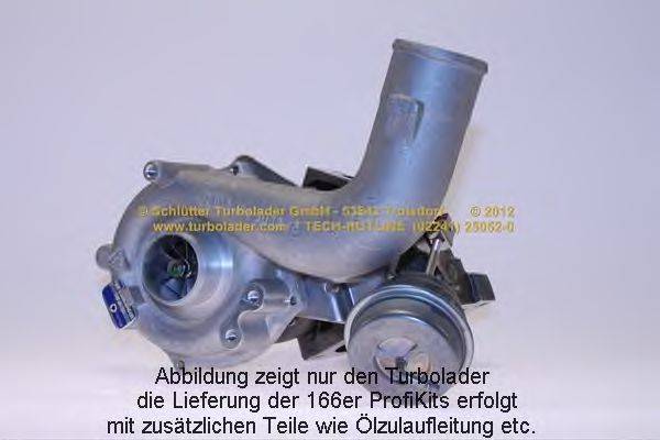 SCHLUTTER TURBOLADER 16606070 Компрессор, наддув