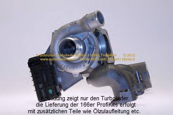 SCHLUTTER TURBOLADER 16605065 Компрессор, наддув