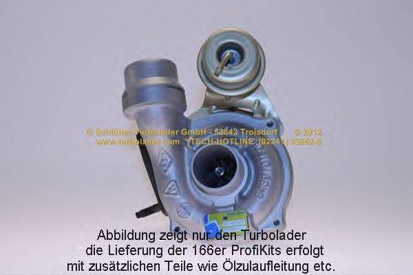 SCHLUTTER TURBOLADER 16609250 Компрессор, наддув