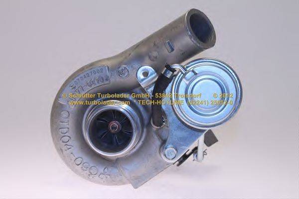SCHLUTTER TURBOLADER 17202450RB Компрессор, наддув