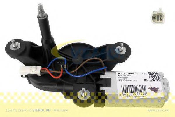 VEMO V24070009 Двигатель стеклоочистителя