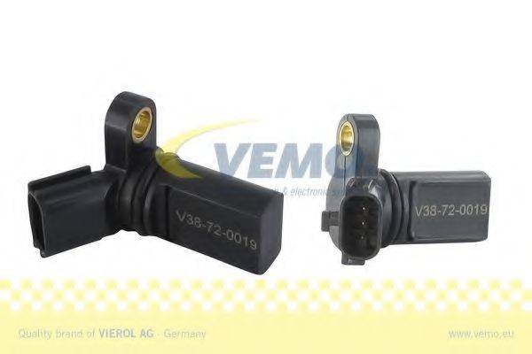 VEMO V38720019 Датчик импульсов; Датчик, частота вращения; Датчик частоты вращения, управление двигателем; Датчик, положение распределительного вала