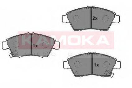 KAMOKA JQ1011552 Комплект тормозных колодок, дисковый тормоз