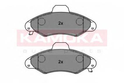 KAMOKA JQ1012552 Комплект тормозных колодок, дисковый тормоз