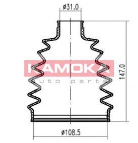 KAMOKA 1146508 Пыльник, приводной вал