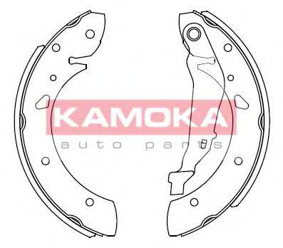 KAMOKA JQ202026 Комплект тормозных колодок