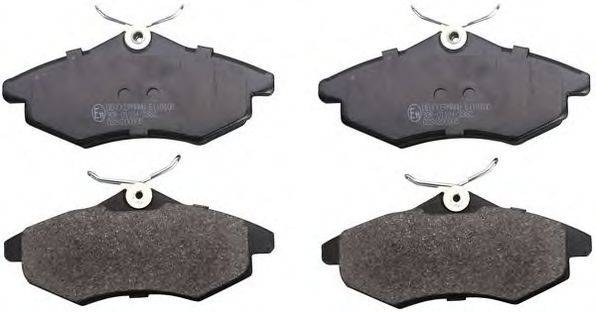 DENCKERMANN B110100 Комплект тормозных колодок, дисковый тормоз