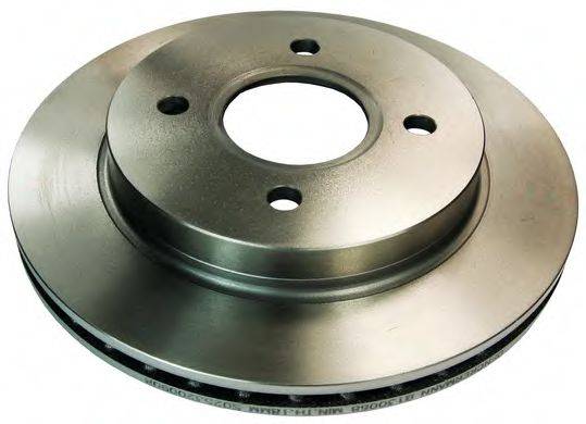 DENCKERMANN B130068 Тормозной диск
