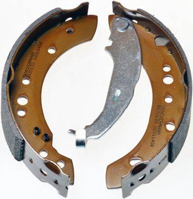 DENCKERMANN B120133 Комплект тормозных колодок