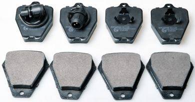 DENCKERMANN B111226 Комплект тормозных колодок, дисковый тормоз