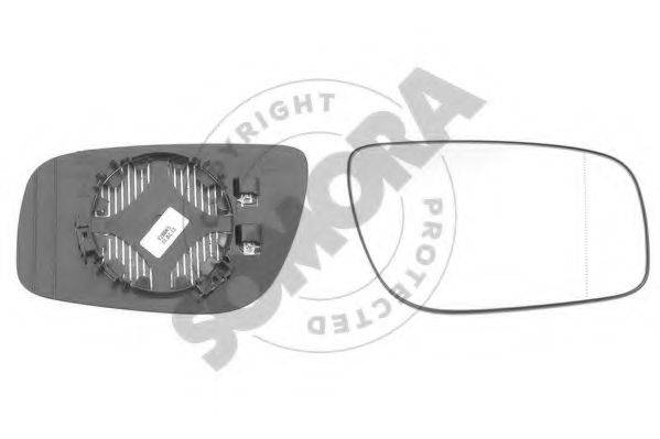 SOMORA 170955GM Зеркальное стекло, наружное зеркало