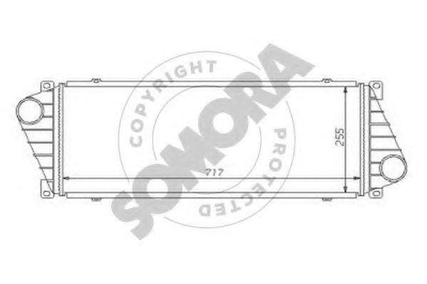 SOMORA 172145 Интеркулер