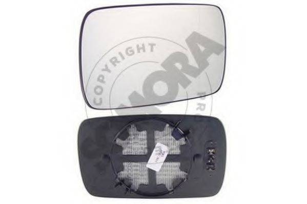 SOMORA 040655GBM Зеркальное стекло, наружное зеркало