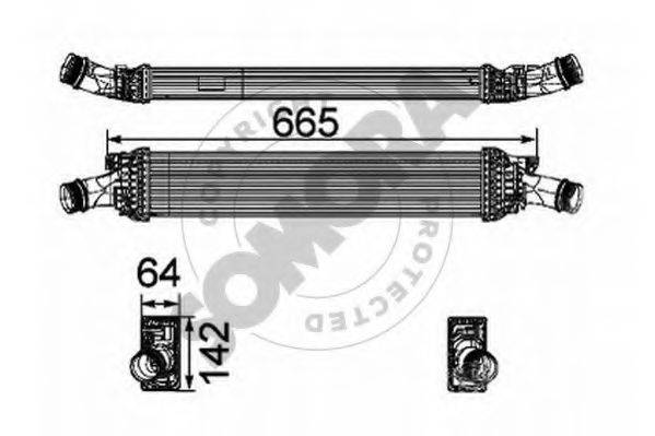 SOMORA 021745 Интеркулер