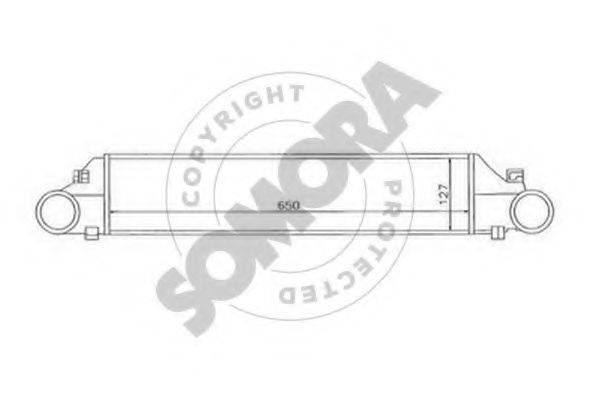 SOMORA 171345A Интеркулер