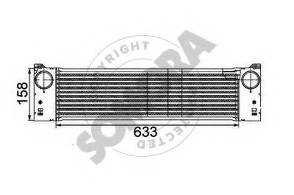 SOMORA 173145A Интеркулер